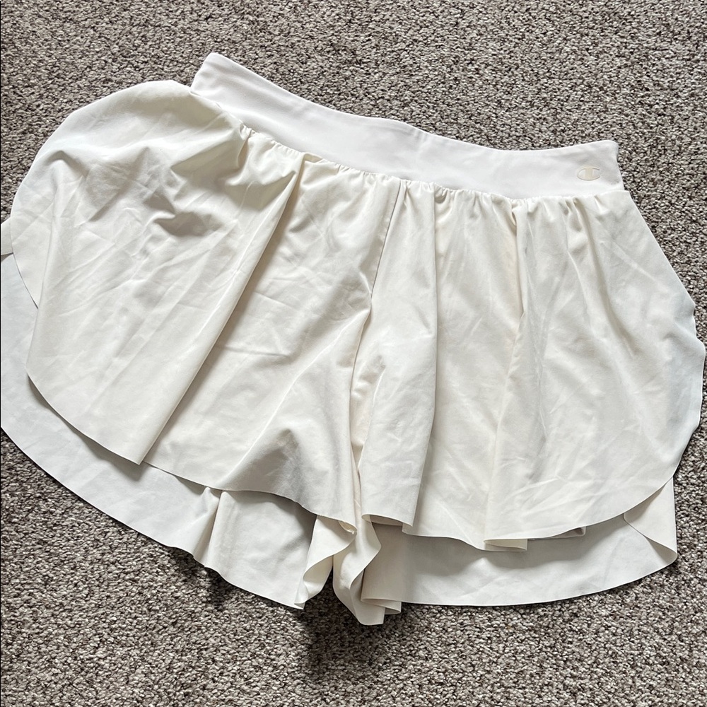 Champion Women's Athletic Shorts - Ivory